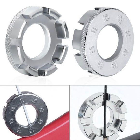 Bike Spoke Nipple Tension Tool Wrench 8 sizes Spanner - Picture 7 of 7